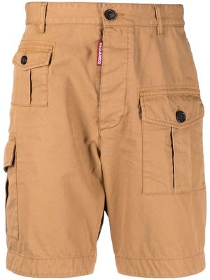 Dsquared2 straight-leg cargo shorts - Brown