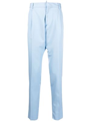 Dsquared2 straight-leg tailored trousers - Blue