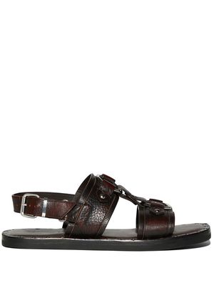 Dsquared2 stud-detail calf-leather sandals - Brown