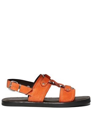 Dsquared2 stud-detail calf-leather sandals - Orange