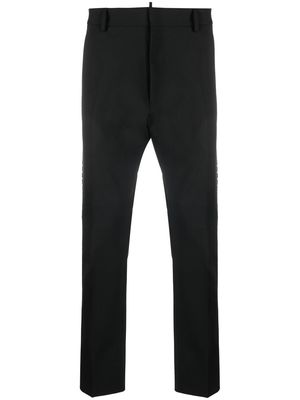 Dsquared2 stud-detail tailored trousers - Black