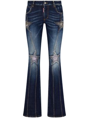 Dsquared2 Superstar flared jeans - Blue