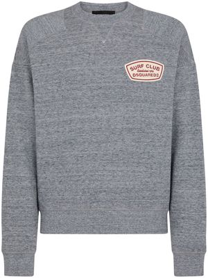 Dsquared2 Surf Club-appliqué sweatshirt - Grey