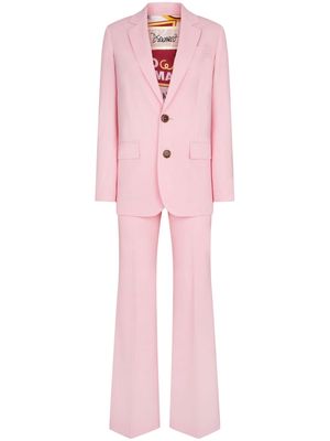 Dsquared2 tailored single-breast suit - Pink