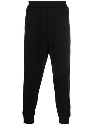 Dsquared2 tapered-leg cotton track pants - Black