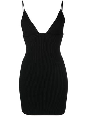 Dsquared2 V-neck mini dress - Black
