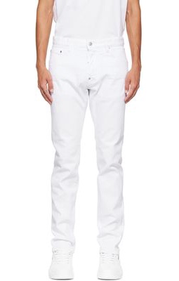 Dsquared2 White Cool Guy Jeans