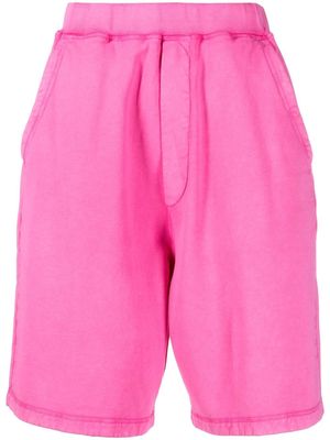 Dsquared2 wide-leg cotton shorts - Pink
