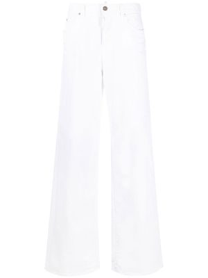 DSQUARED2 wide-leg mid-rise denim jeans - White