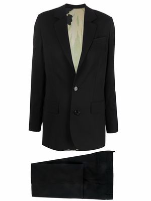 Dsquared2 wide-leg two-piece suit - Black