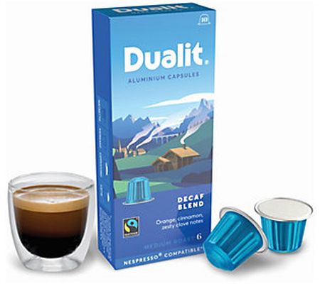 Dualit 100-Count Decaf Aluminum Coffee Capsules