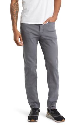 DUER No Sweat Slim Fit Stretch Pants in Storm