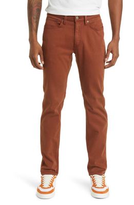 DUER No Sweat Slim Fit Stretch Pants in Tortoise Shell