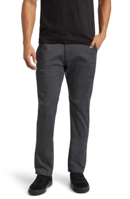 DUER Smart Stretch Relaxed Performance Trousers in Charcoal Heather