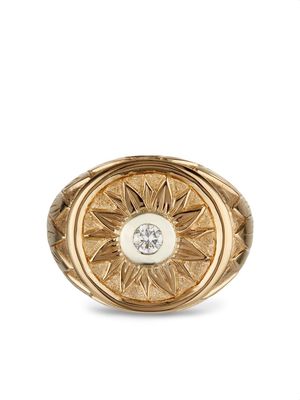 Duffy Jewellery 9kt yellow gold diamond ring