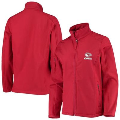 DUNBROOKE Women's Red Kansas City Chiefs Full-Zip Sonoma Softshell Jacket