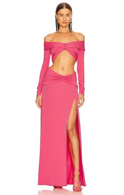 DUNDAS x REVOLVE Elowen Maxi Dress in Pink