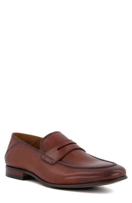 Dune London Sync Collapsible Heel Penny Loafer in Tan