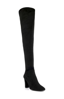 Dune London Syrell Over the Knee Boot in Black