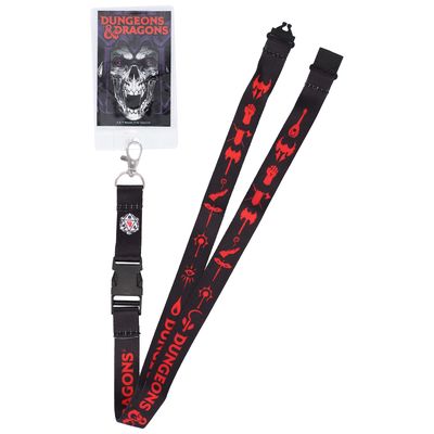 Dungeons & Dragons  Reversible Lanyard with ID Holder