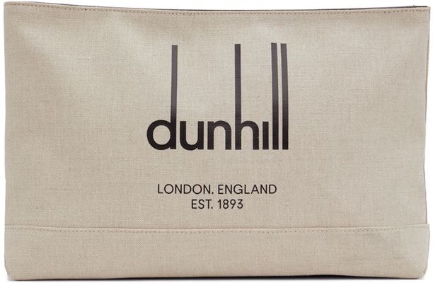 Dunhill Beige Legacy Pouch