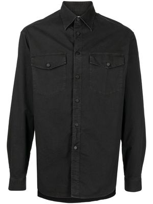 Dunhill button-up denim shirt - Black