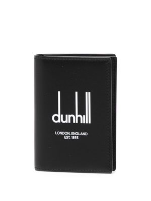 Dunhill logo-print folding wallet - Black
