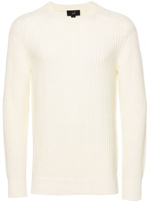 Dunhill open knit cotton jumper - Neutrals