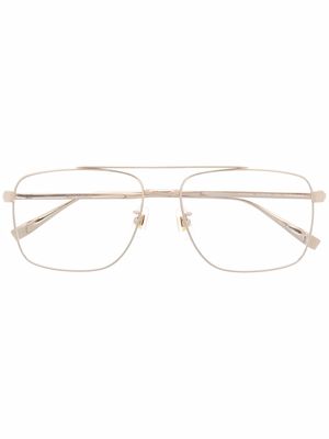 Dunhill pilot-frame glasses - Gold