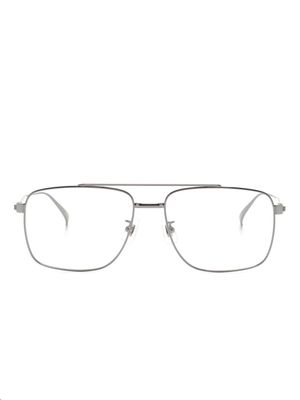 Dunhill pilot-frame glasses - Silver