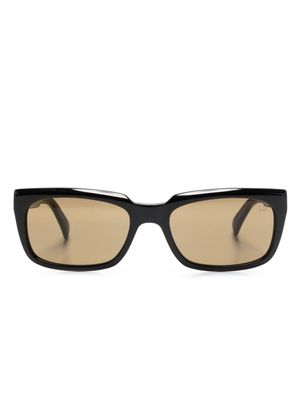 Dunhill rectangle-frame sunglasses - Black