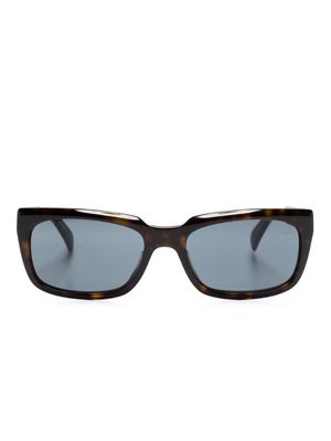 Dunhill rectangle-frame sunglasses - Brown