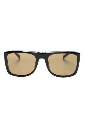 Dunhill Rollagas Spoiler square-frame sunglasses - Black