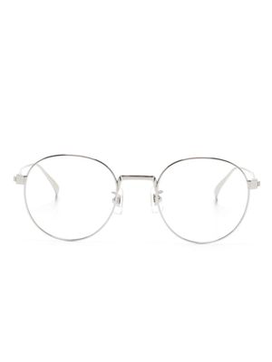 Dunhill round-frame glasses - Silver