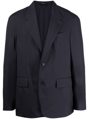 Dunhill single-breasted blazer - Blue