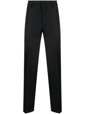 Dunhill tailored slim-fit wool-blend trousers - Black