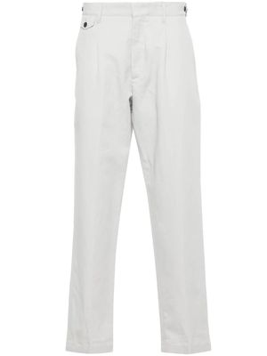 Dunhill tapered-leg chino trousers - Grey