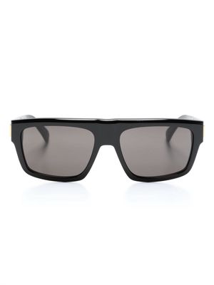 Dunhill tinted-lenses rectangle-frame sunglasses - Black