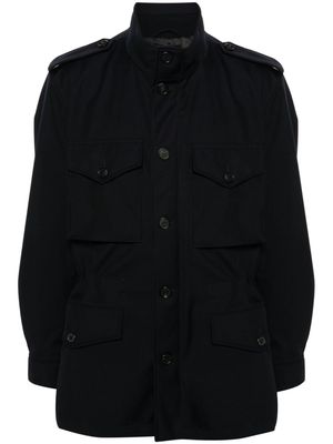 Dunhill wool military jacket - Blue