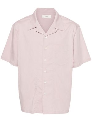 DUNST logo-embroidered shirt - Pink