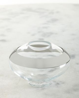 Duo Round Glass Vase - Small