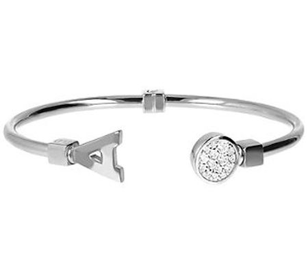 DUO Sterling Silver Interchangeable Charm Cuff