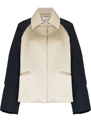 Duran Lantink Kyoto contrasting sleeves jacket - Neutrals