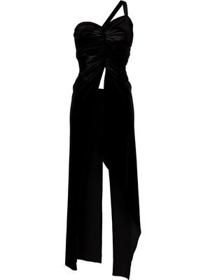 Duran Lantink one-shoulder day dress - Black