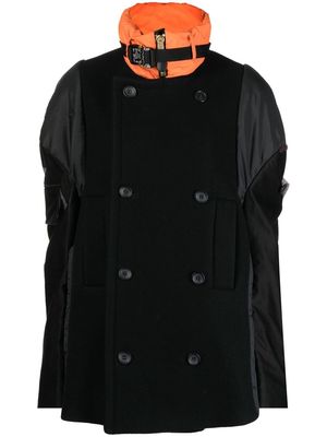 Duran Lantink reconstructed puffer jacket - Black
