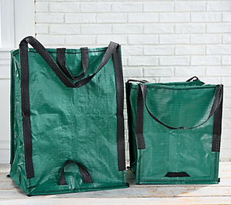 DuraSack 2pc Large and Small Heavy-Duty Home and Yard Bags
