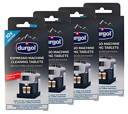 Durgol 40 Count Espresso Machine Cleaning Table ts