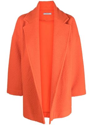 Dusan notched-collar open front jacket - Orange