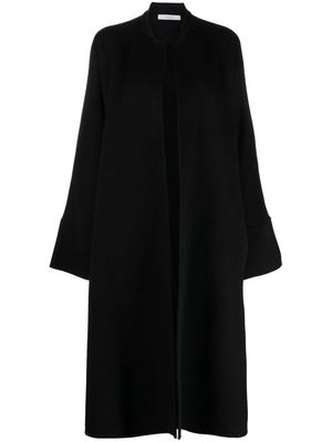 Dusan open-front cashmere coat - Black