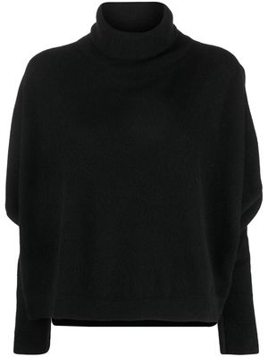 Dusan roll-neck cashmere jumper - Black